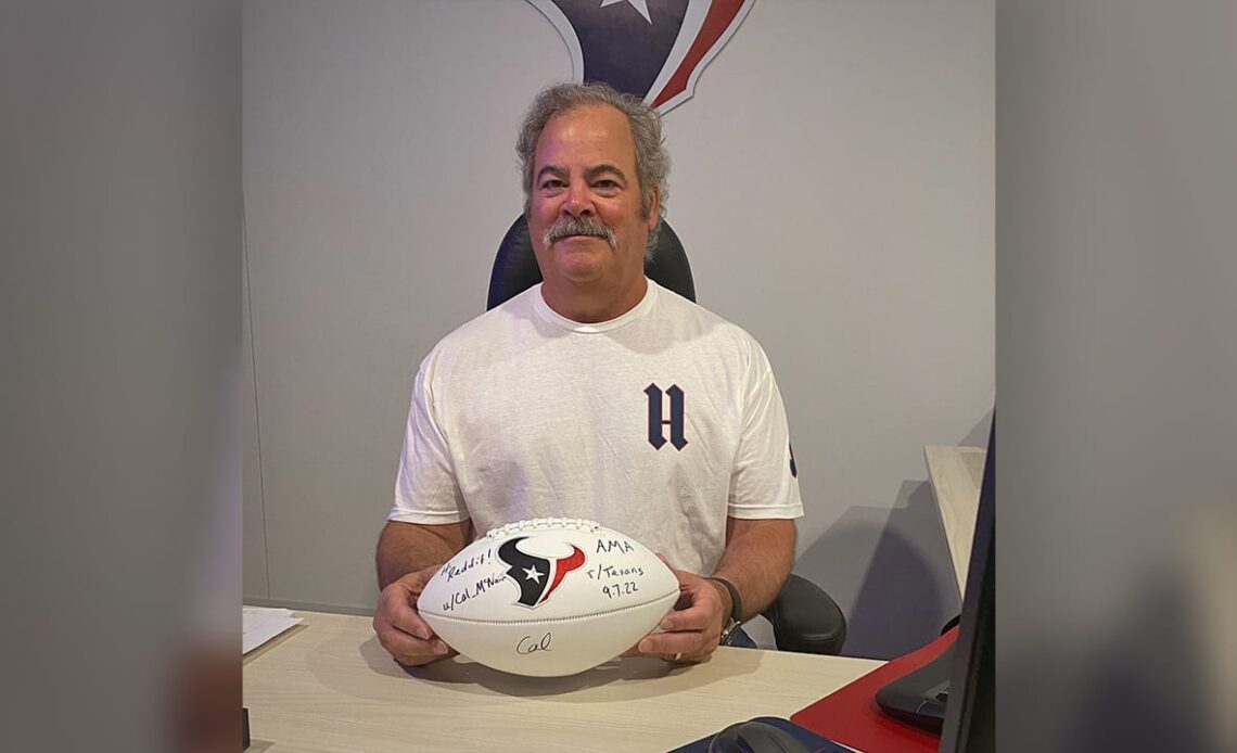 Chair and CEO Cal McNair went to Reddit to answer questions from Texans fans