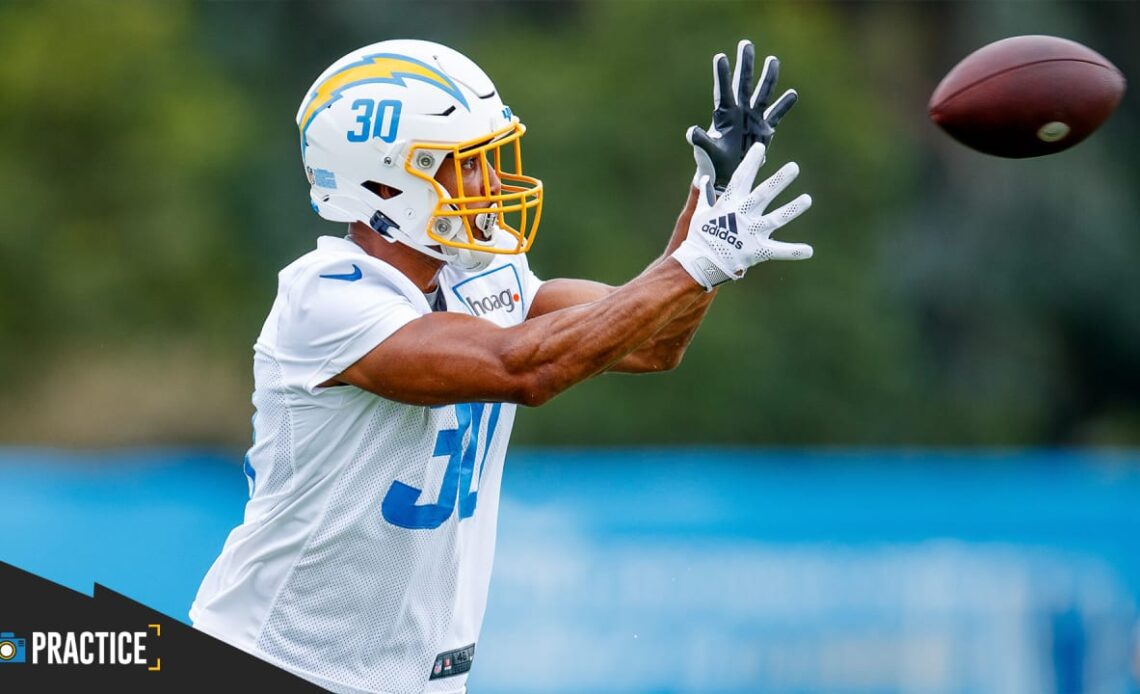 Chargers Wrap Up Raiders Week Practices