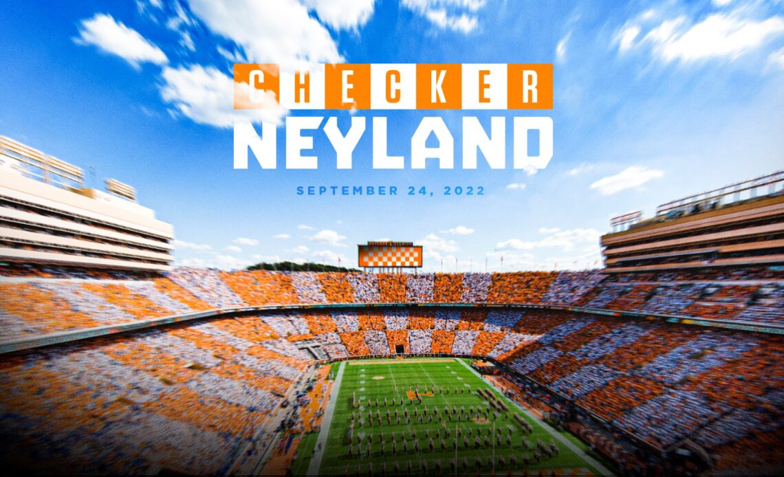 #CheckerNeyland Returns To Sold-out Neyland Stadium For SEC Opener