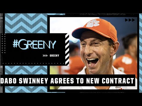 Clemson Tigers head coach Dabo Swinney agrees to new 10-year, $115M contract 💰 | #Greeny