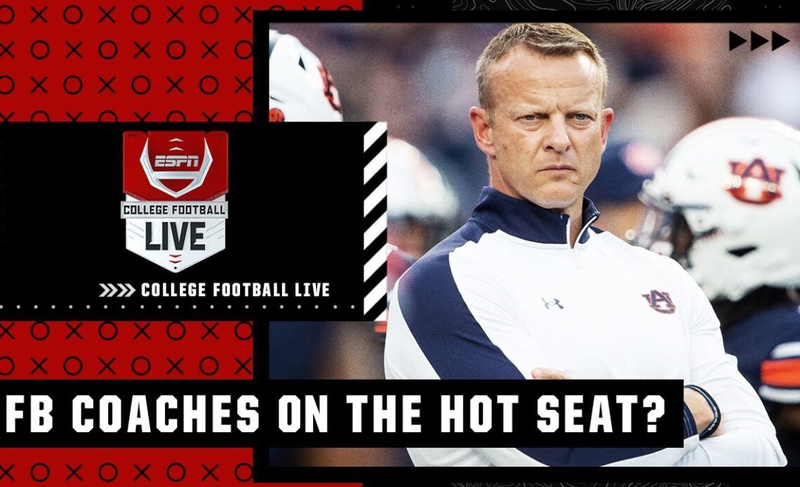 College football coaches on the HOT SEAT? 😬 | College Football Live