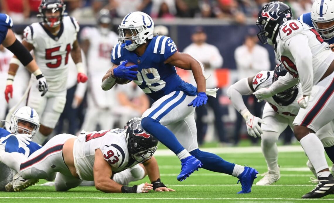 Colts' Trust In Jonathan Taylor Shines In Fourth Quarter Against Texans