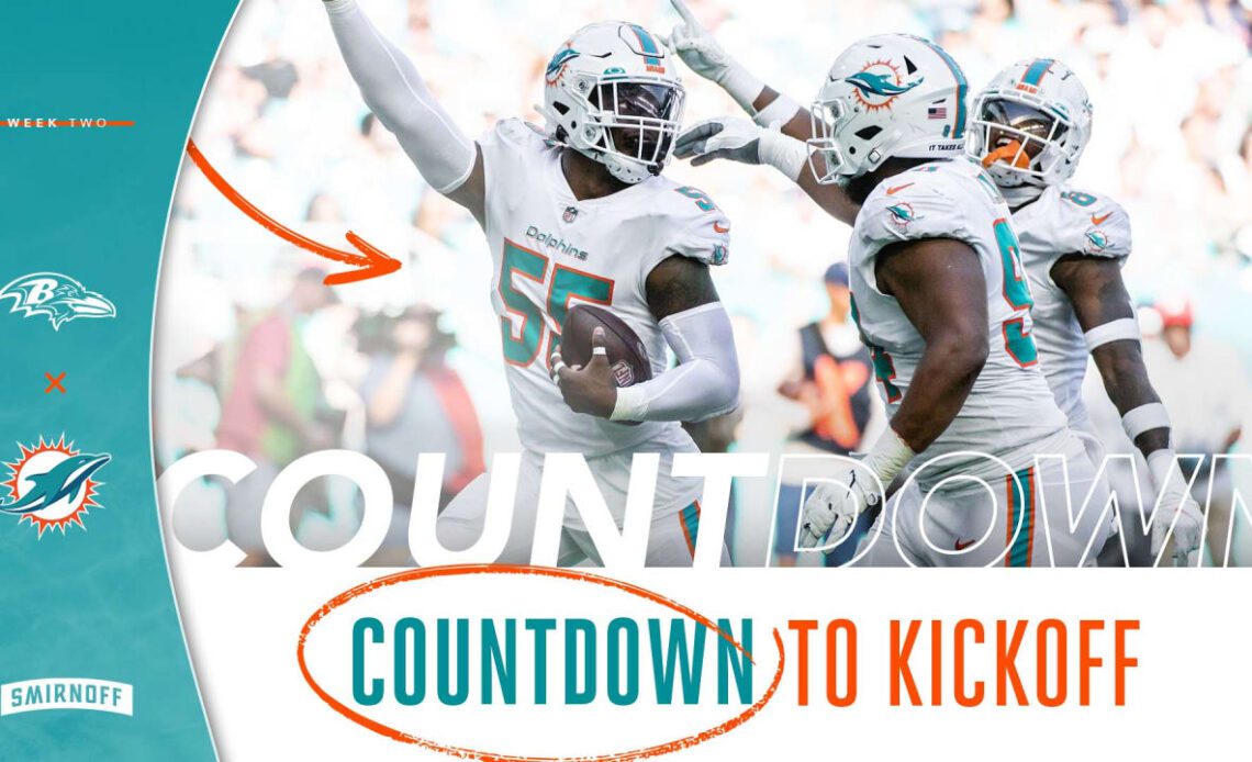 Countdown to Kickoff | Miami Dolphins at Baltimore Ravens