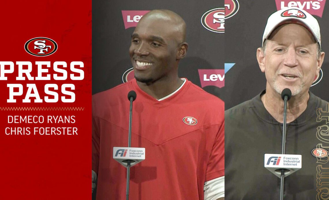 DeMeco Ryans, Chris Foerster Talk Playing 'Smarter' in Week 2