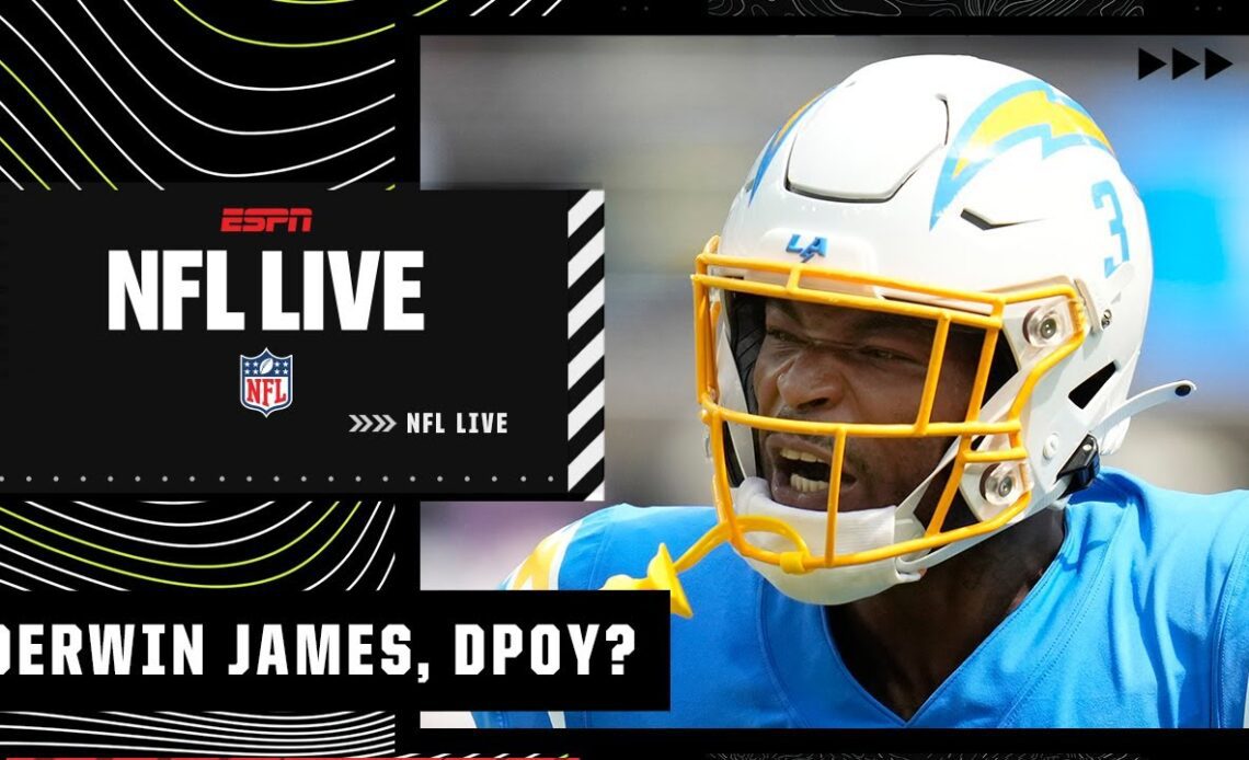 Derwin James, Defensive Player of the Year? 👀 | NFL Live