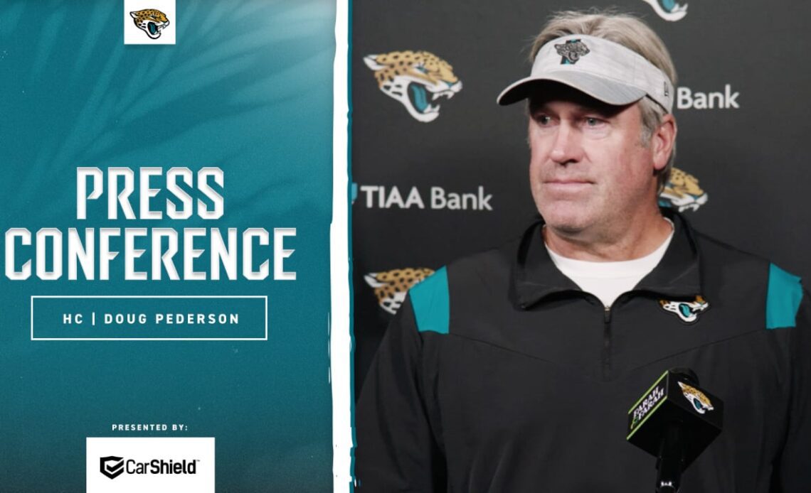 Doug Pederson: "It's a short-term memory each week." | Press Conference | Jacksonville Jaguars