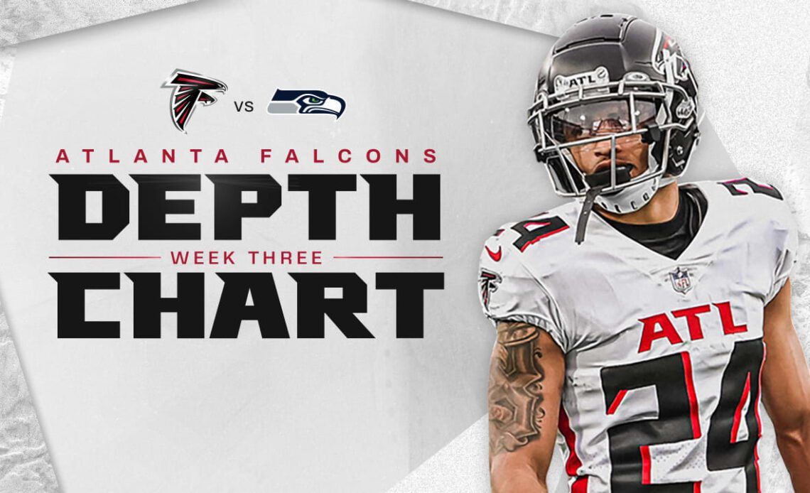 Falcons release depth chart heading into Week 3 of 2022 NFL regular season