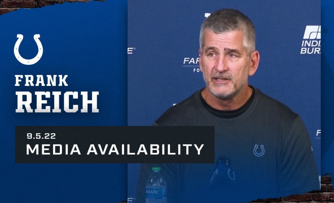 Frank Reich: Media Availability, September 5