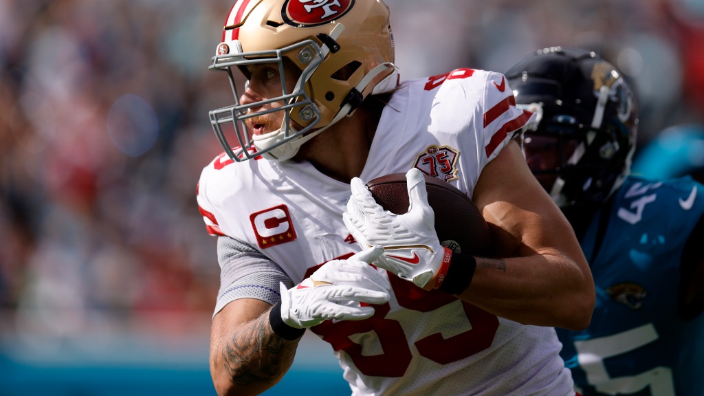 George Kittle not practicing before Seahawks game