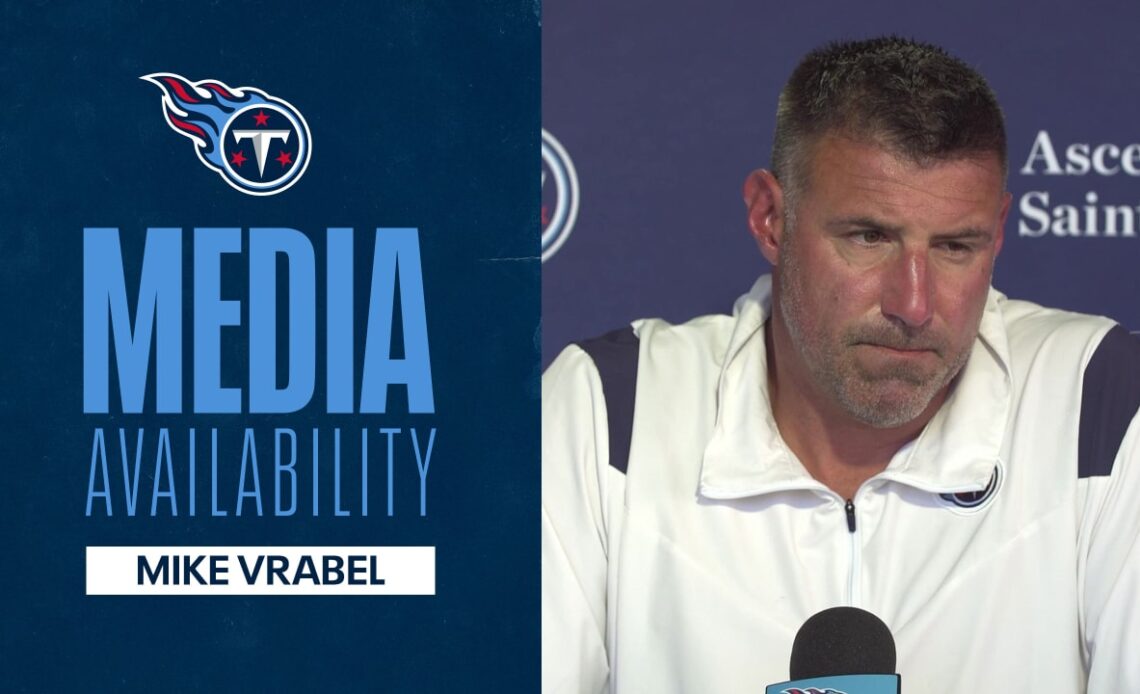Get Them Prepared the Best That You Can | Mike Vrabel Media Availability 