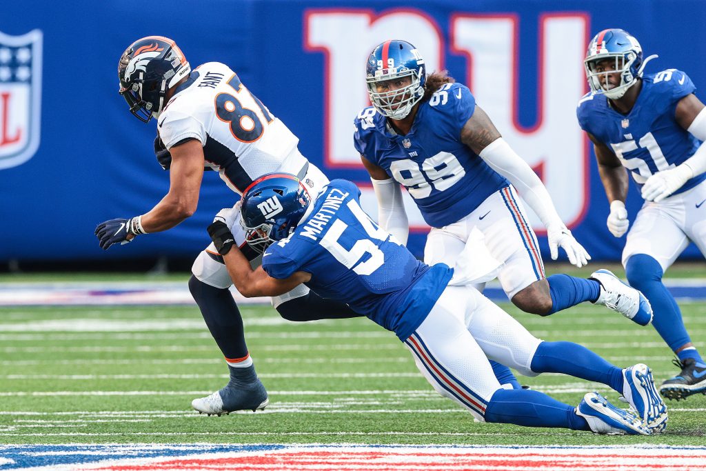 Giants Release LB Blake Martinez, Claim G Tyre Phillips