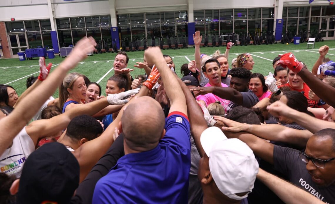 Giants host New York Gay Football League Clinic