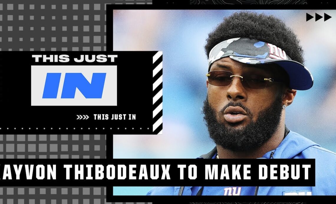 Giants rookie Kayvon Thibodeaux expected to make debut in Week 2 following MCL sprain | This Just In
