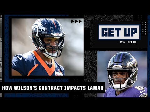 How does Russell Wilson's contract impact Lamar Jackson? | Get Up