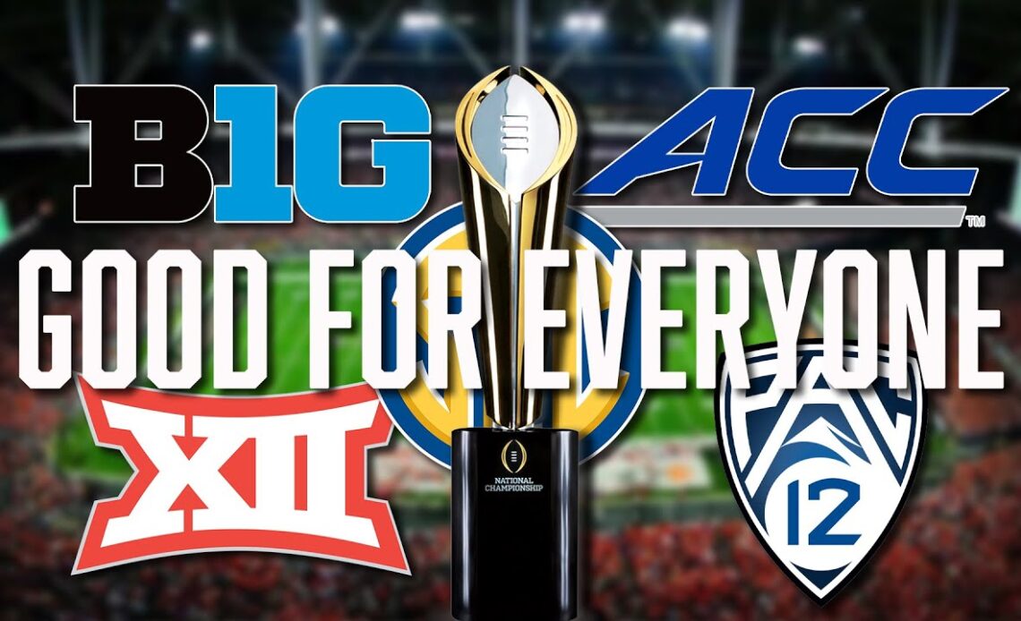 I Don't See How Anyone Can't Be Excited About the Playoff Expansion | CFP | Big 12 | Robbie Triano