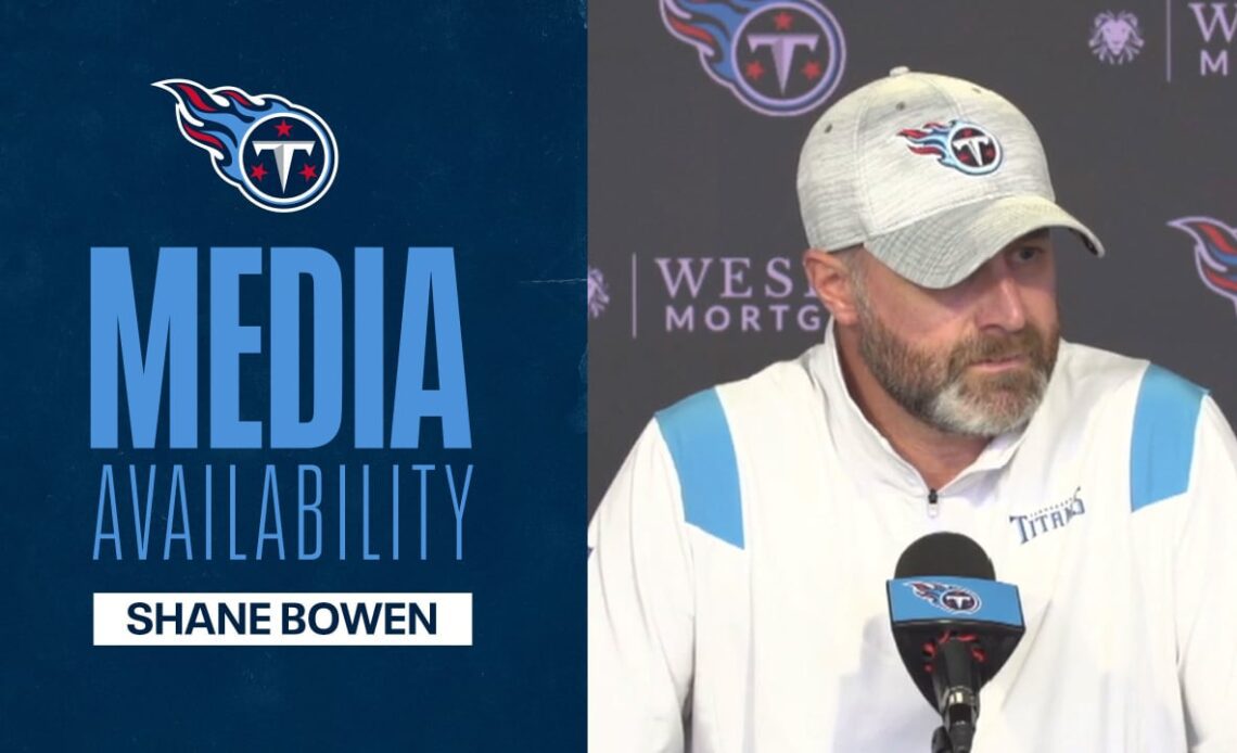 I'm Excited to See Them Go Out There and Compete | Shane Bowen Media Availability 