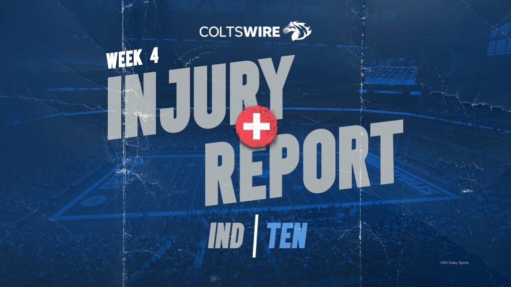 Initial injury report Week 4