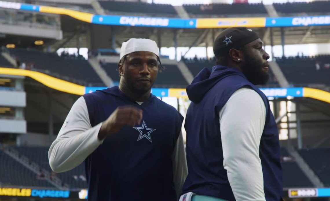 Inside Access: Basham Chest Bump #DALvsDEN