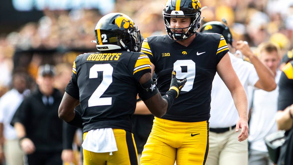 Iowa’s Tory Taylor named Big Ten Special Teams Player of the Week
