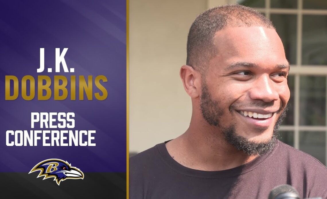 J.K. Dobbins: I Feel Amazing, 'We'll See' If I Play | Baltimore Ravens