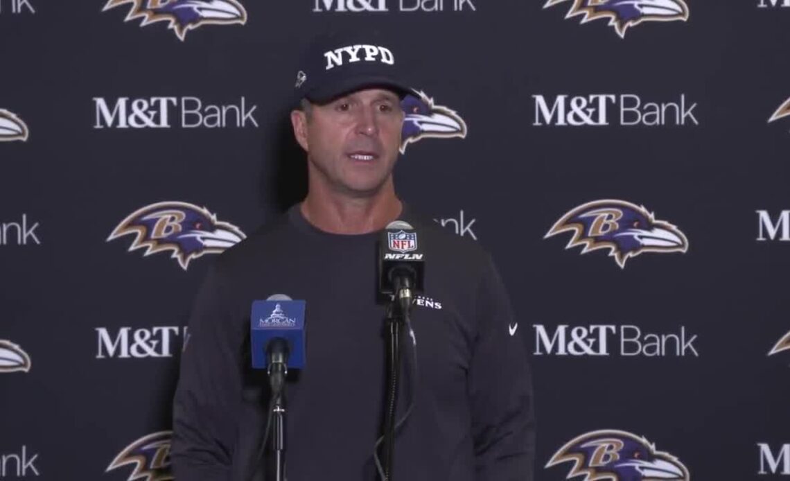 John Harbaugh: Lamar Jackson Played Outstanding