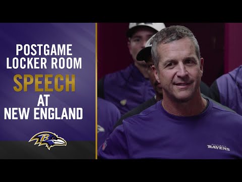 John Harbaugh Quotes Malcolm X in Locker Room After Beating Patriots | Baltimore Ravens