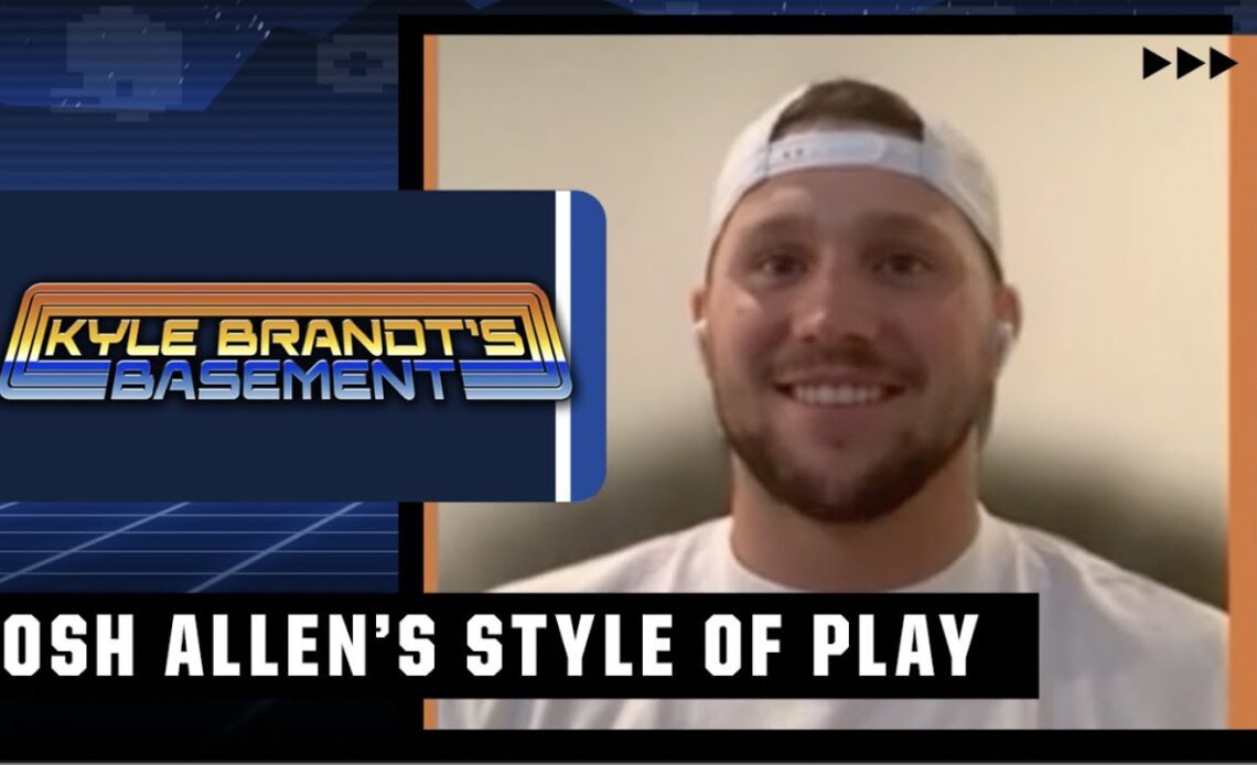 Josh Allen on playing the game his way | Kyle Brandt's Basement