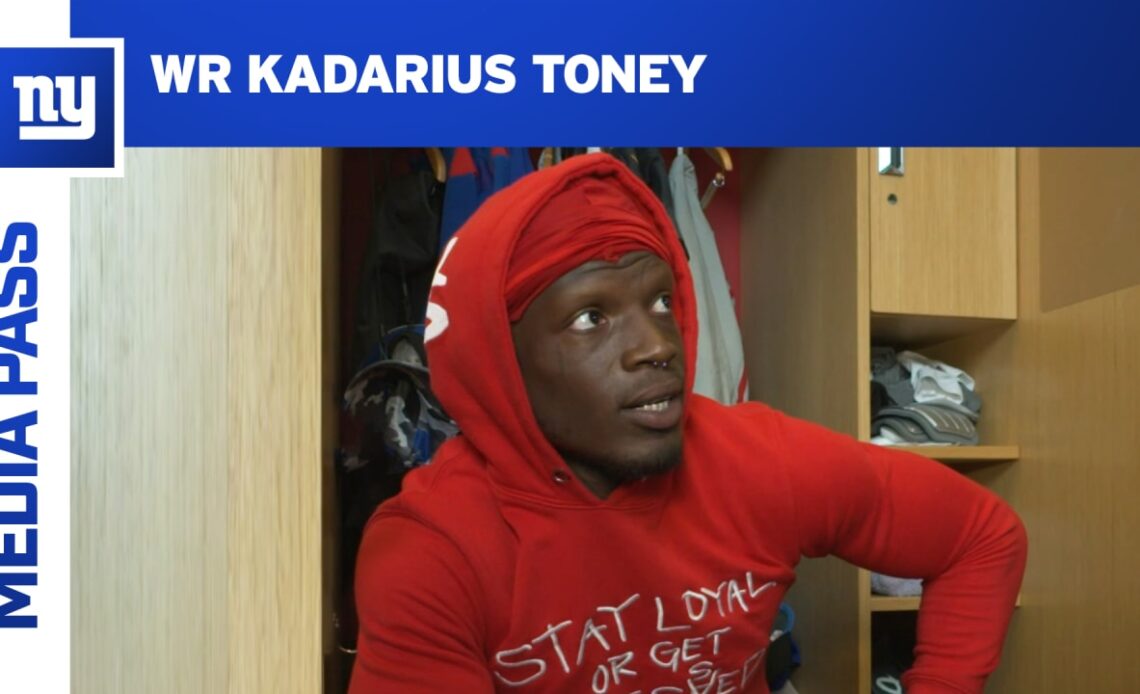 Kadarius Toney on mentality going into Week 1