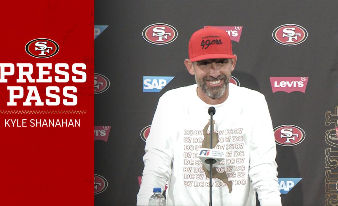 Kyle Shanahan Talks Team Energy When Playing at Home