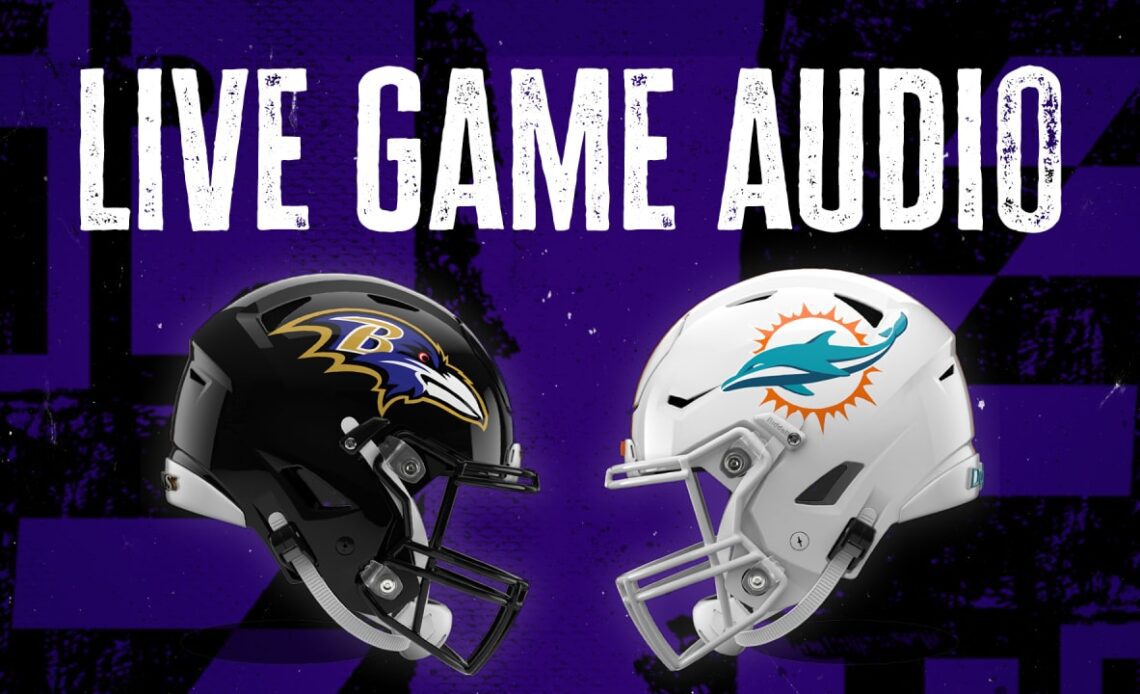 LIVE: Ravens vs Dolphins Broadcast 2022