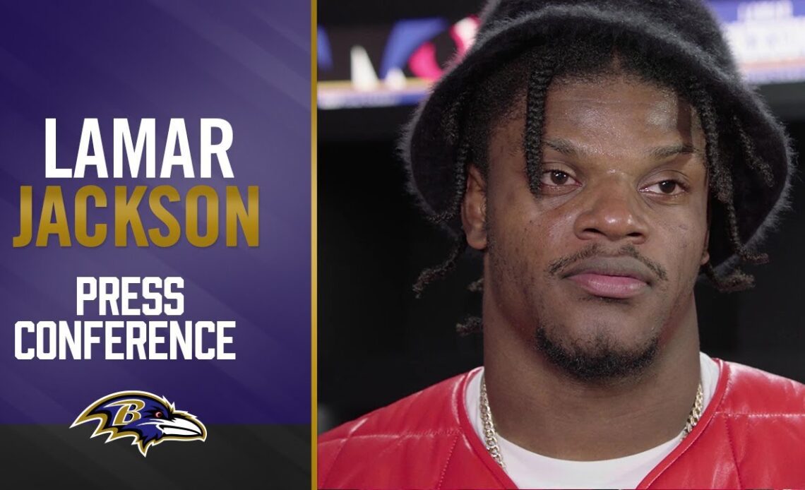 Lamar Jackson Takes No Pleasure From Historic Day | Baltimore Ravens