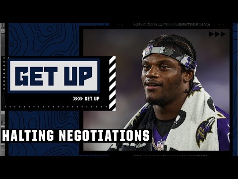 Lamar Jackson is OK with not getting his contract done now - Dan Graziano | Get Up