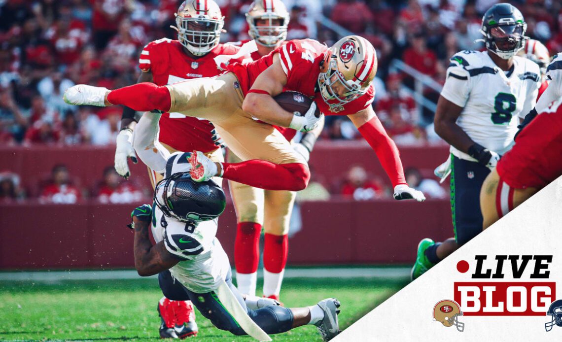 Live Blog: Seattle Seahawks vs. San Francisco 49ers (Week 2)