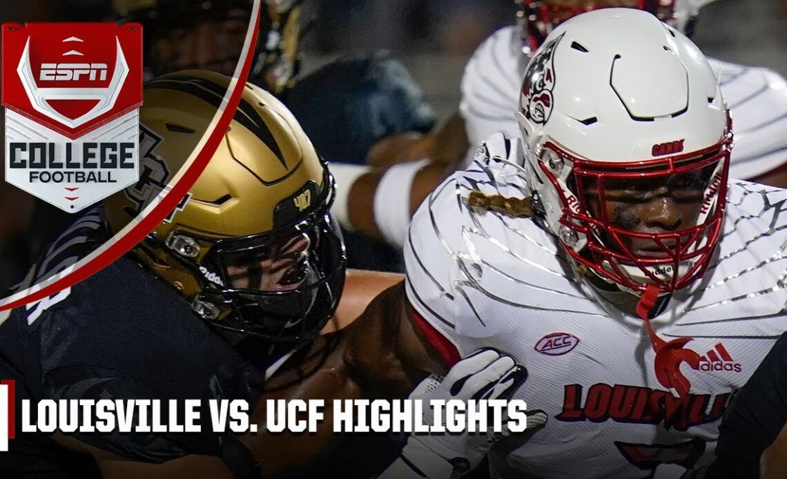 Louisville Cardinals at UCF Knights | Full Game Highlights