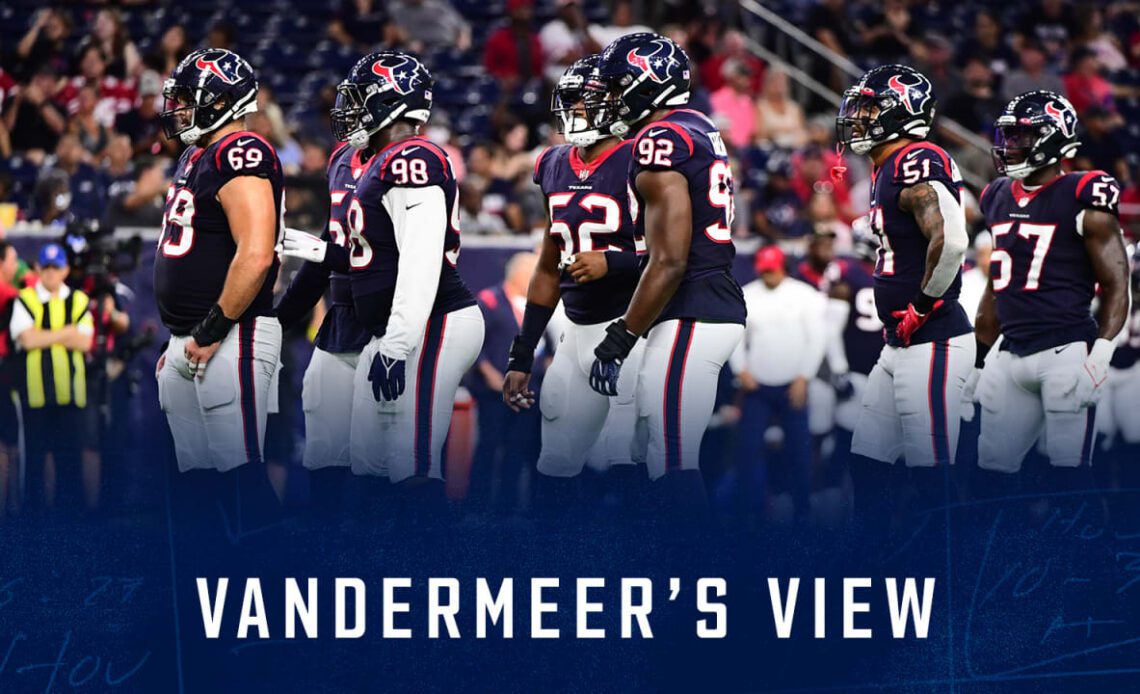 Marc Vandermeer shares his thoughts following Game 3 vs. the San Francisco 49ers.