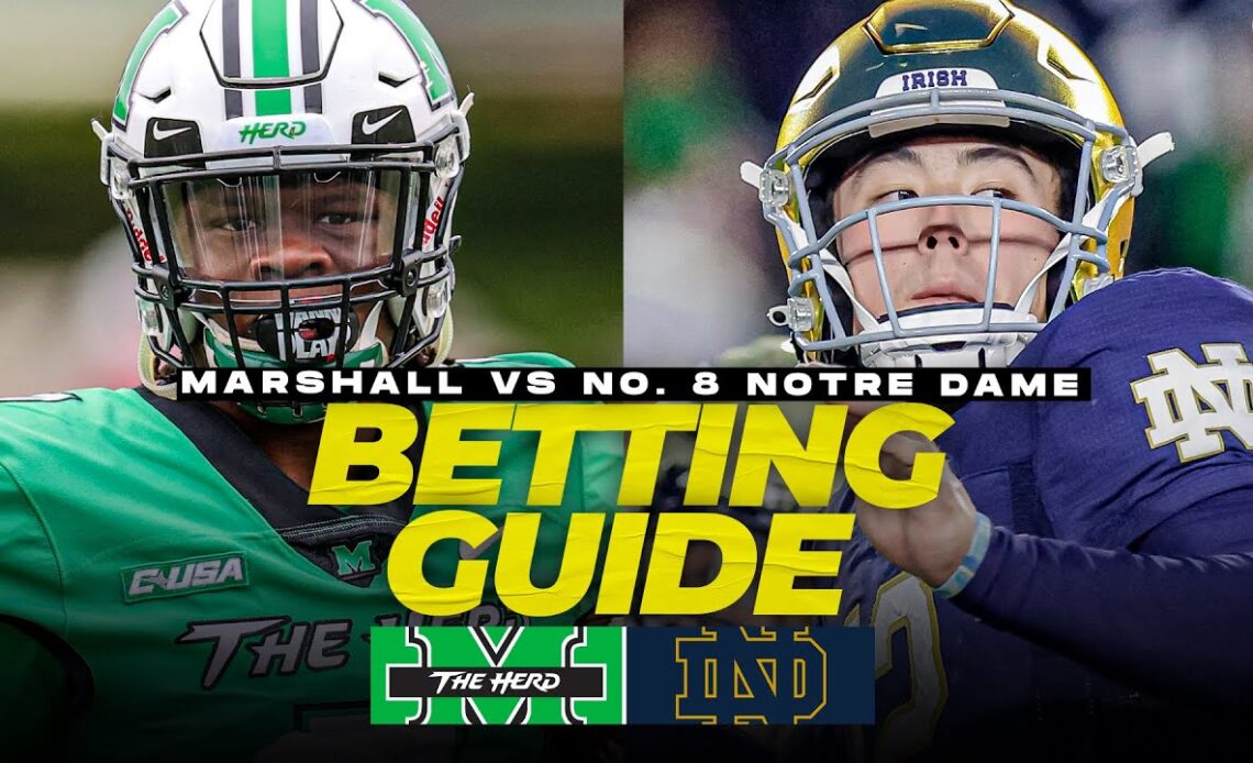 Marshall vs. No. 8 Notre Dame Betting Guide: Free Picks, Props, Best Bets | CBS Sports HQ
