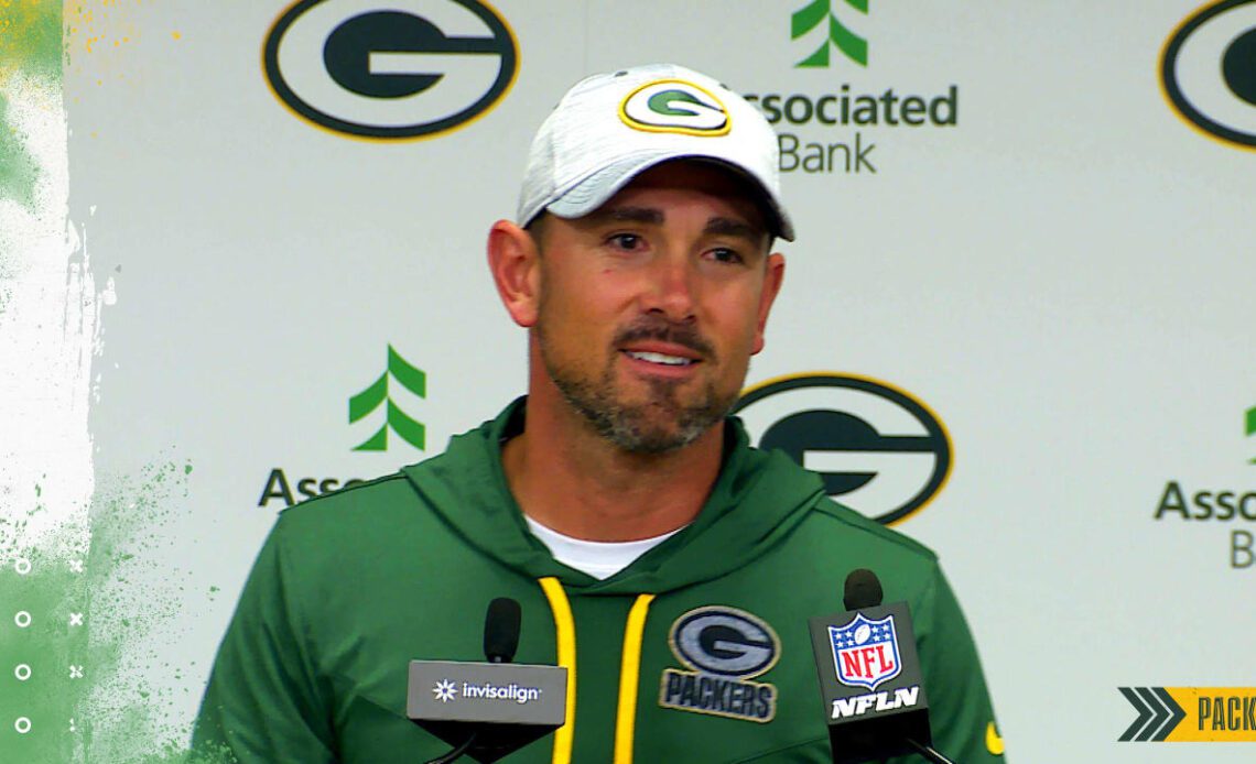 Matt LaFleur: 'A lot of tough decisions' await Packers