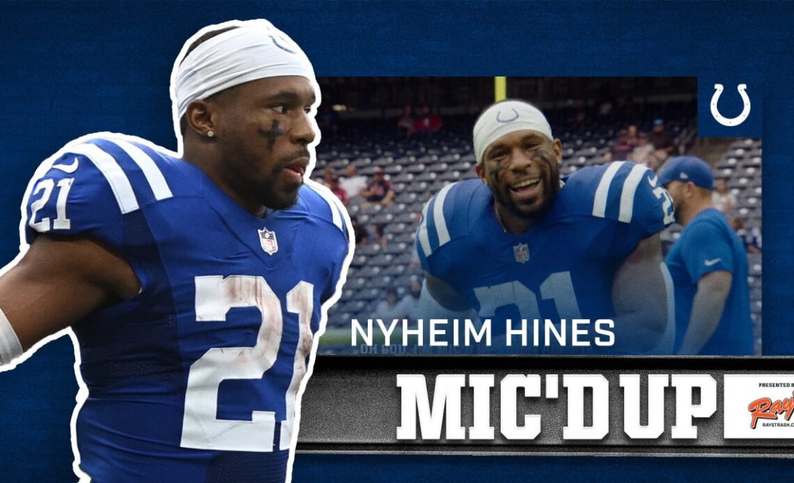 Mic'd Up: Nyheim Hines, Week One In Houston