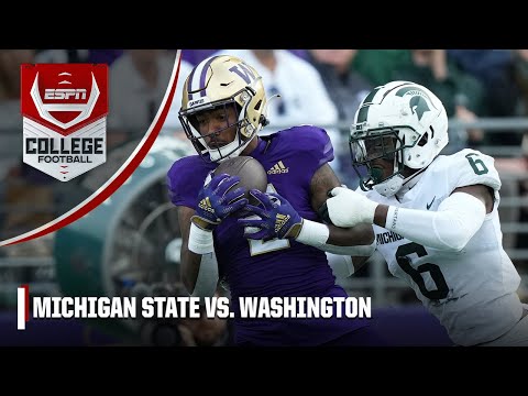 Michigan State Spartans vs. Washington Huskies | Full Game Highlights