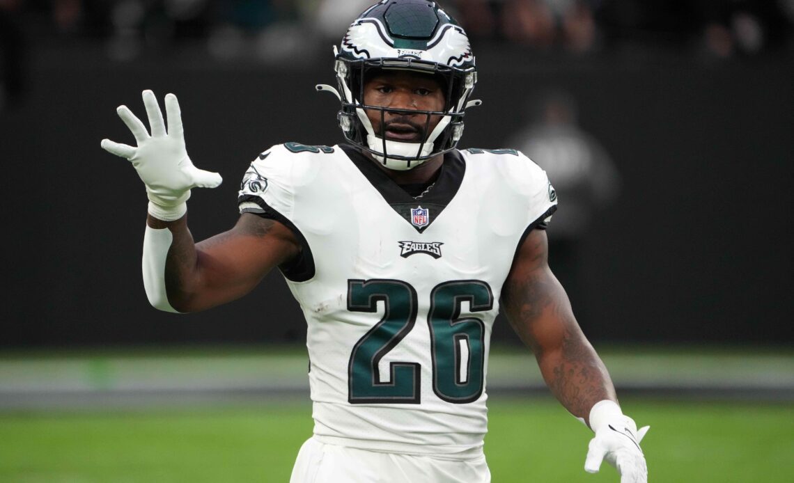 Miles Sanders was a full participant in practice