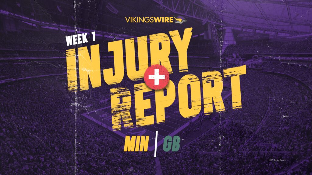 Minnesota Vikings week one injury report is almost non existent