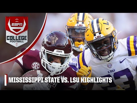 Mississippi State Bulldogs vs. LSU Tigers | Full Game Highlights