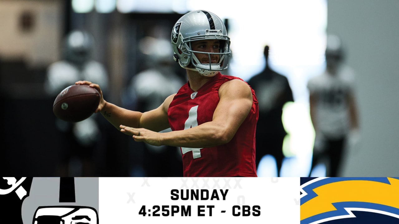 NFLN Raiders vs. Chargers preview VCP Football