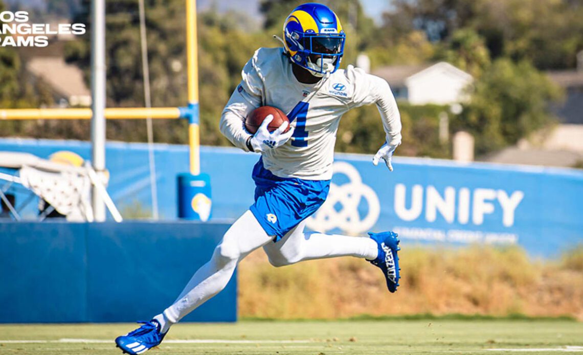 PRACTICE PHOTOS: Rams take the field for practice ahead of their Week 2 matchup against the Falcons