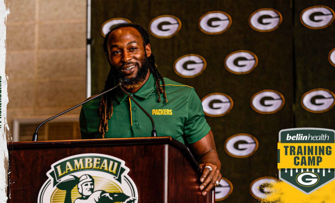 Packers RB Aaron Jones receives 2022 community service award