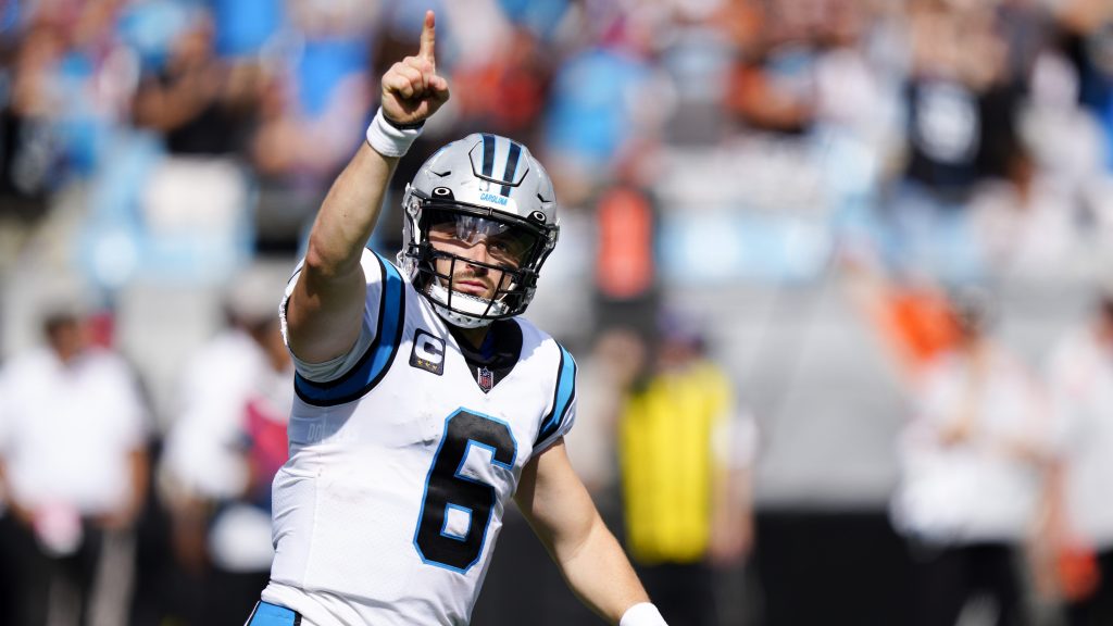 Panthers’ Baker Mayfield, Robbie Anderson connect for 75-yard TD