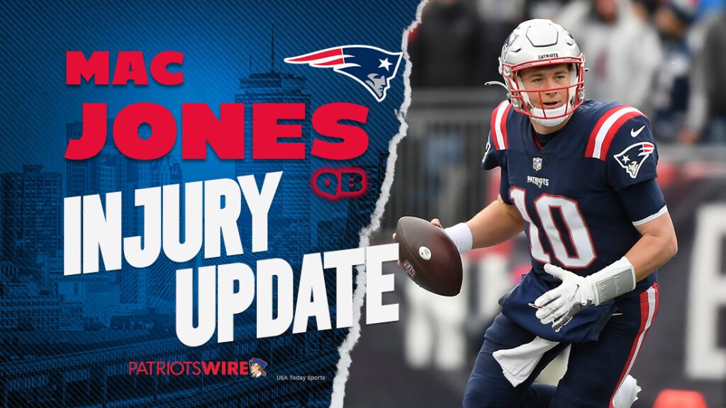 Patriots QB Mac Jones Gets A Big Injury Update After Undergoing X-rays ...