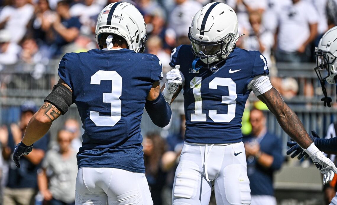 Penn State’s Washington, Receiving Corps leads Nittany Lions past Wildcats