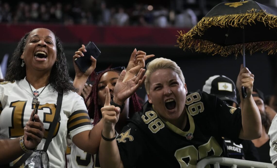 Photos: Saints at Falcons Week 1 2022: Best of Fans