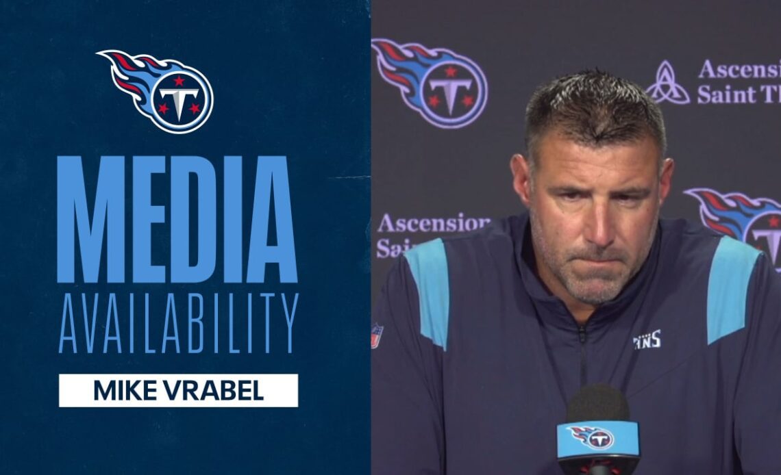 Play and Coach Better | Mike Vrabel Media Availability 